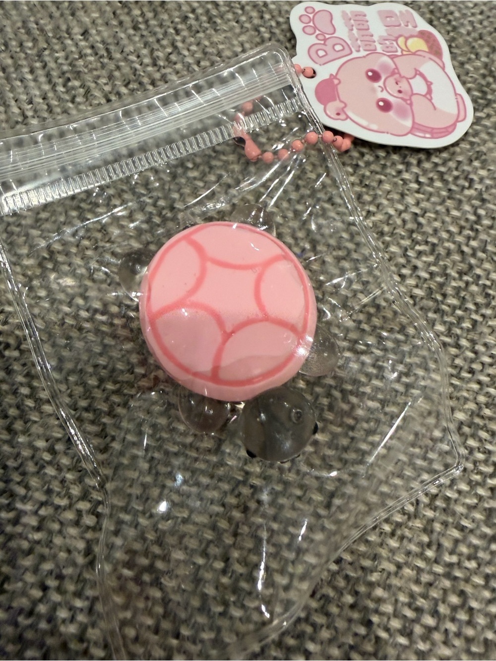 Pink Turtle Taba Squish